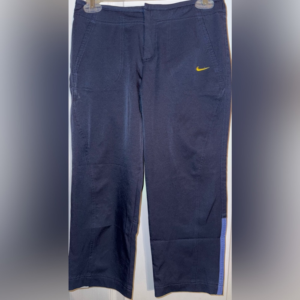 Nike Blue Golf Capri Pants Athletic Fit Size XS